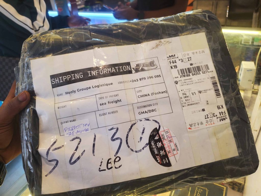 fret maritime alibaba rdc transitaire